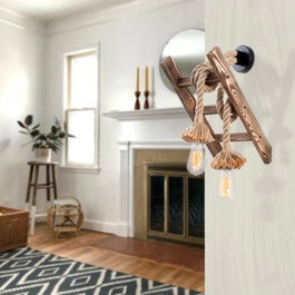 Opviq Erebos - 120-A Lámpara de pared de madera